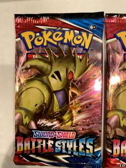 Pokemon TCG Sword & Shield Battle Styles 10 card Booster Packs - lot of 13 Packs - Image 5
