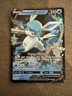 Glaceon V - (Holiday Calendar) 040/203 Miscellaneous Cards & Products Holo - Image 1