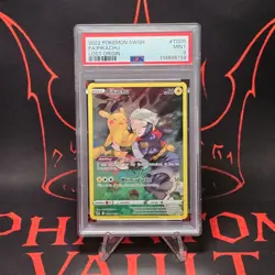 PSA 9 MINT Pikachu # TG05/TG30 Lost Origin Trainer Gallery 2022 Pokemon Card - Image 1