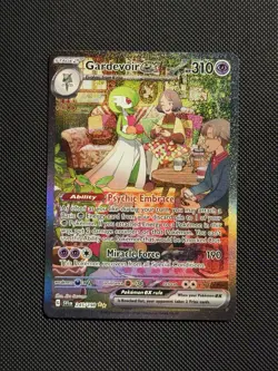 Gardevoir ex 245/198 Scarlet & Violet Base Near Mint SIR Pokemon Card 2023 - Image 1