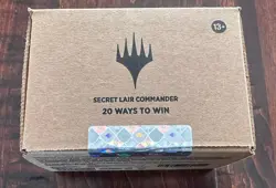 MTG - Secret Lair Commander Deck: 20 Ways to Win - Sealed - Magic The Gathering - Image 1