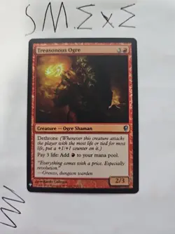 Treasonous Ogre The List Reprints Foil, NM - Image 1