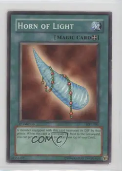 Horn of Light 1st Ed. YuGiOh Magic Ruler Booster #MRL-004 2002 0ey4 - Image 1