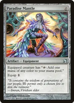 1 x Paradise Mantle - Modern Masters - LP - Magic The Gathering - MTG - EOF - Image 1