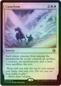 1 x Cataclysm - Foil - From the Vault: Annihilation - LP-Magic The Gathering-MTG - Image 1