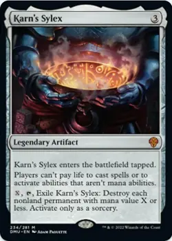 1 x Karn's Sylex - Dominaria United - LP - MTG - JPL - Image 1