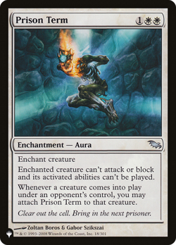 Prison Term #18 | Near Mint | The List PLST | Magic MTG - Image 1