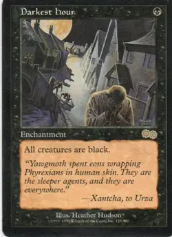MTG: Urza's Saga: Darkest Hour: Lightly Played Condition - Image 1