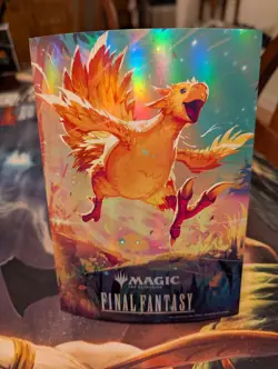 NEW - Chocobo Racing Final Fantasy Promotional Print Magic The Gathering 7x5 - Image 1