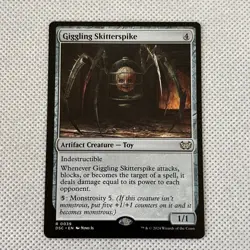 MTG [Giggling Skitterspike] Commander: Duskmourn Reg Rare #039 NM/MT *Free Ship* - Image 1