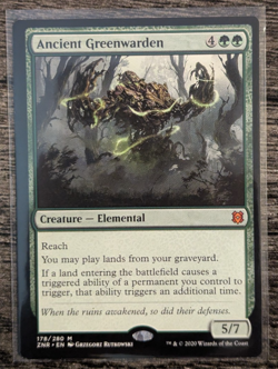 MTG: Ancient Greenwarden (Zendikar Rising)(MYTHIC RARE) - Image 1