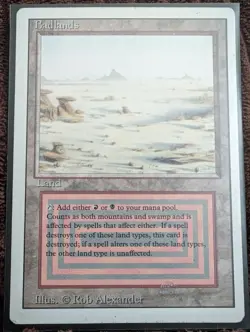 Badlands Revised Edition MTG - Image 1
