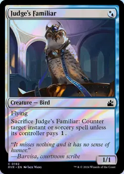 Judge's Familiar 0192 MTG RVR NM Foil - Image 1