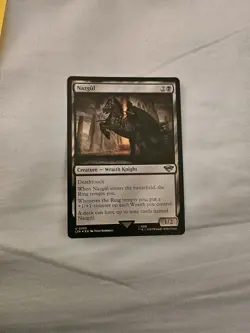 MTG Nazgul (Foil) #335 The Lord of the Rings Tales of Middle-Earth - Image 1