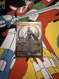 Lightning, Army of One (0320) (Borderless) Final Fantasy Regular - Image 1