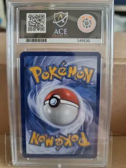 GULPIN 154/142 / STELLAR CROWN / IR / POKEMON TCG GRADED CARD / ACE 9 MINT - Image 2