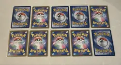 Pokemon TCG Official Lot of 10 NM Ultra Rare Mixed Cards EX/V Japanese & English - Image 2