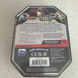 Pokemon TCG | Paldean Fates Tin | Charizard Ex | 4 x Booster Packs - Image 2