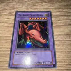Twin Headed Thunder Dragon MRD-120 Super Rare UNL Edition YuGiOh #2 - Image 1