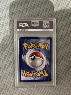 1999 Pokemon English Fossil Holo HAUNTER #6 PSA 9 - Image 2