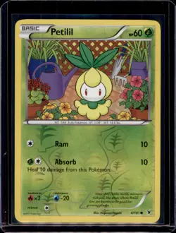 Petilil Noble Victories Pokemon 4/101 Common NM+ - Image 1