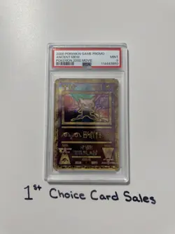 2000 Pokemon Game Movie Ancient Mew Promo PSA 9 MINT **Fresh New Cert & Slab** - Image 1