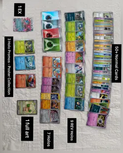 Pokemon TCG Black bolt White Flare Mix - Bulk Collection Rev Holos EX Full Art - Image 1