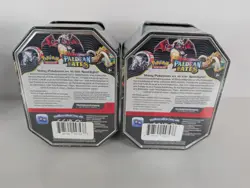 Pokemon TCG Paldean Fates Great Tusk (1) & Iron Treads (3) Tins NEW Lot of 4 - Image 2