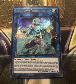 *** MEKK-KNIGHT CRUSADIA AVRAMAX *** 1ST EDITION SECRET RARE DANE-EN047 YUGIOH! - Image 1