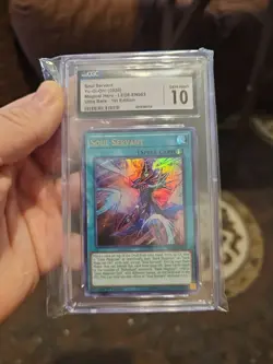 2020 Yugioh - Soul Servant 1st Edition ULTRA Rare - CGC 10 GEM Mint - Image 1