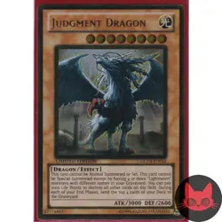 Yugioh Judgment Dragon GLD3-EN016 Gold Rare NM - Image 1