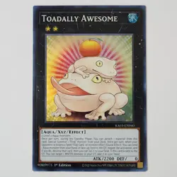 Toadally Awesome - RA03-EN040 - NM - Super Rare - 1st ed - Yugioh - Image 1
