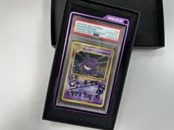 PSA Auto 10 Gengar Masaki Promo Signed by Dr. Ooyama 1999 Japanese Pokemon Card - Image 3