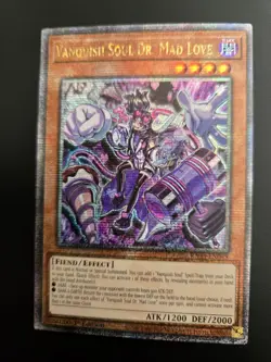 Vanquish Soul Dr. Mad Love (Quarter Century Secret Rare) RA04-EN045 Yugioh Tcg - Image 1