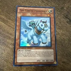 HA04-EN041 The Fabled Peggulsus Super Rare 1st Edition Mint YuGiOh Card - Image 1