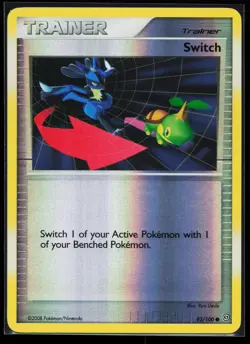 Switch 93/100 Common Stormfront Reverse Holo Pokemon Card - Image 1