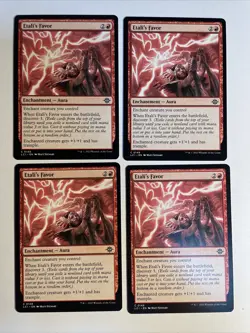 4x Mtg Lost Caverns Of Ixalan Etali‘s Favor NM/M Magic The Gathering - Image 1