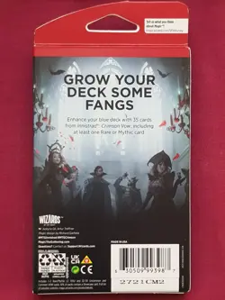 Magic The Gathering INNISTRAD CRIMSON VOW BLUE THEME BOOSTER PACK MTG - Image 2