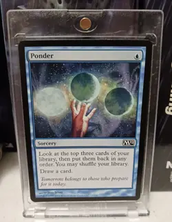 Ponder #73 Magic 2012 (M12) M12 Magic MTG - Image 1