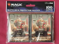 Ultra Pro Card Protector Sleeves FALLOUT CAESAR LEGION'S EMPEROR 100 Pack MTG - Image 1