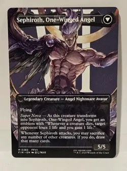 MTG - Sephiroth, Fabled SOLDIER / One Wing - Final Fantasy Regular 382 - Image 4