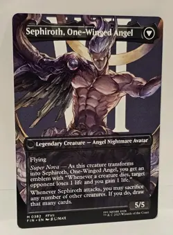 MTG - Sephiroth, Fabled SOLDIER / One Wing - Final Fantasy Regular 382 - Image 5