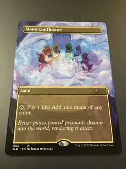 MTG Secret Lair #1012 Mana Confluence Borderless NM - Image 1