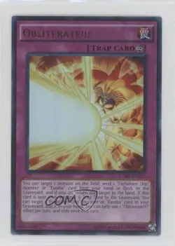 Obliterate!!! (UR) YuGiOh Legendary Decks II - Collector's Set #LDK2-ENY03 0y59 - Image 1
