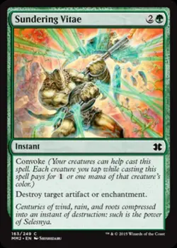 Sundering Vitae - Light Play MTG Modern Masters 2015 - Image 1