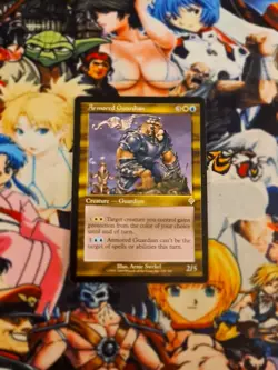 Armored Guardian 🇬🇧 Invasion Nm Magic the Gathering Mtg Card Rare 2000 Og - Image 2