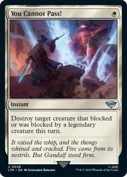 You Cannot Pass! -Foil Near Mint MTG - Image 1