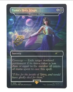 MTG | Yuna's Holy Magic / Prismatic Ending #1868 | Final Fantasy | Foil | NM - Image 1