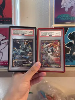 PSA 10 SEQUENTIAL White Kyurem Black Kyurem Ex 062/059 SR Japanese Full Art - Image 1
