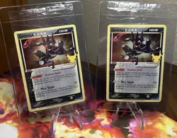Pokemon Greninja Gold Star Holo Promo SWSH144 Celebrations Black Star SEALED X2 - Image 1